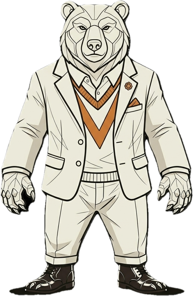 GrizzO — the Outgrizz mascot